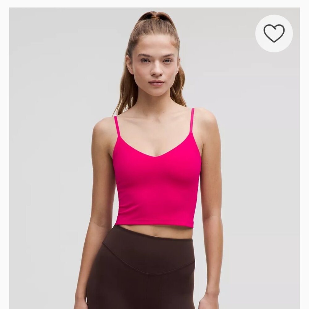 Lululemon Align N neck crop passionate 6